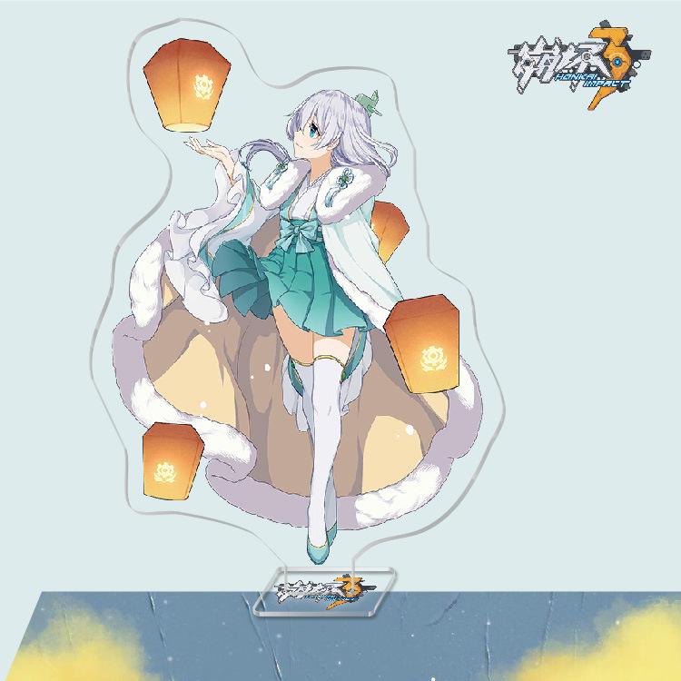 Anime Game Peripheral Acrylic Stand Wholesale Collapse Three Stand Display