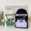 Schoolbag Schoolbag Junior High School Girls Large-capacity Women's Backpack 1011 New High-value Ins Style High School Student Shoulder Bag