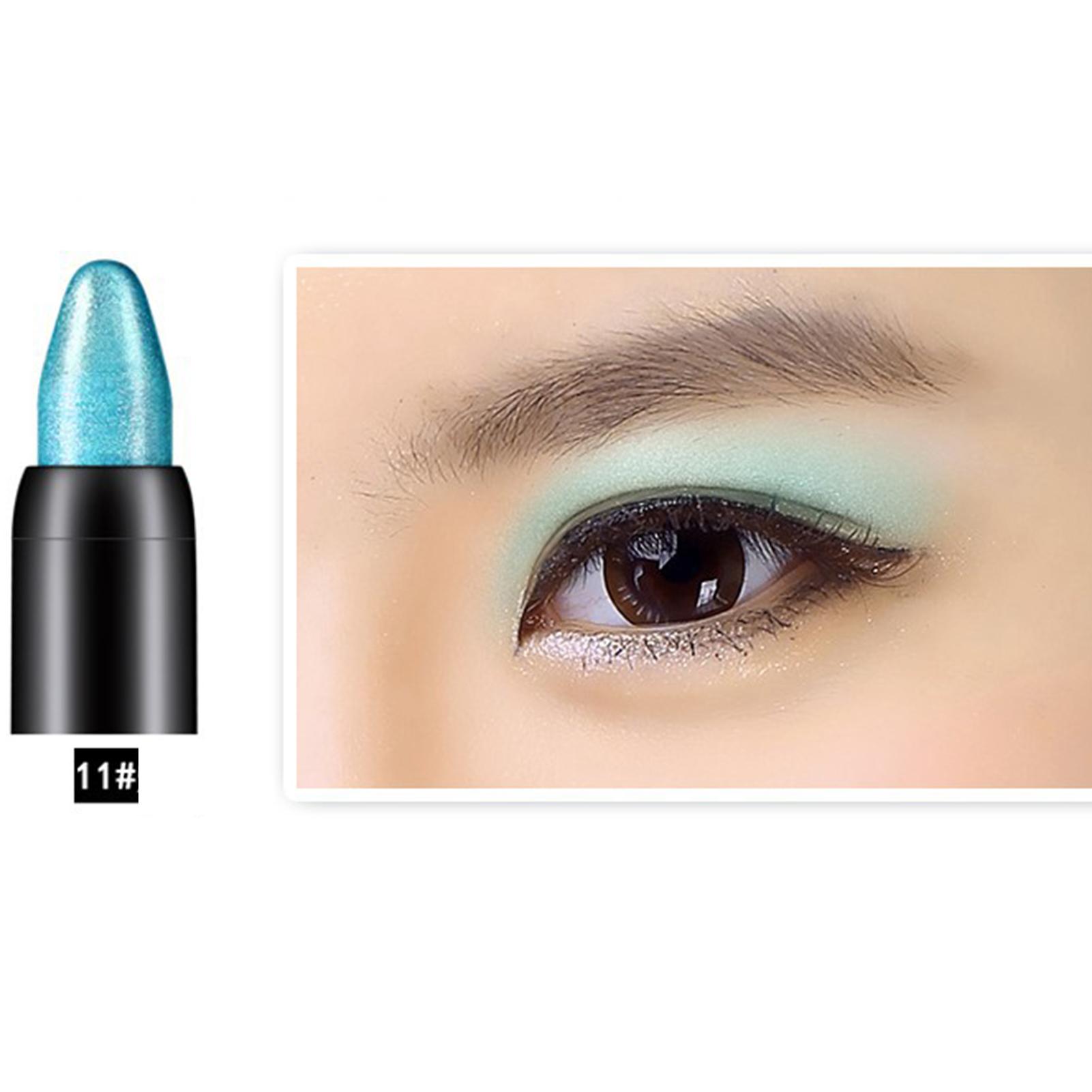 

Женские косметические тени для век с блестками, долговечный хайлайтер, карандаш для глаз, ручка-спрей Ministar, макияж #11