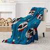 100*130cm Christmas Flannel Printed Blanket Holiday Gift