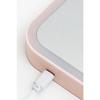Shethink Touchmatic Led Lighted Rectangular Pink Makeup Mirror Mu40
