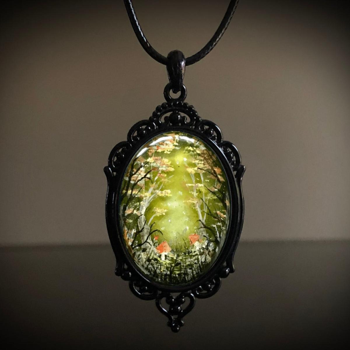 

Підвіска-шарм Jun an Gothic Raven Forest