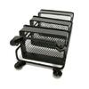 1:12 Dollhouse Mini Storage Cart Dolls Kitchen Bedroom Furniture Books Organizer