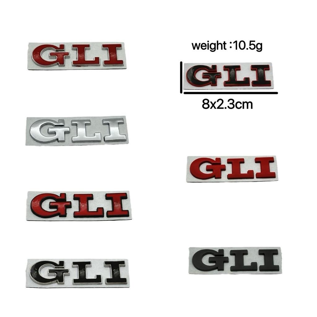 Volkswagen POLO GLI Decal for Golf Generations 5-7 - Custom Rear Trunk Emblem