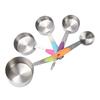5 Stück Edelstahl Wärmeisolierung Messbecher Set Küche Kochen Backwerkzeug5 Stück