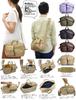AOT Bonded Shoulder Bag with E One Size Handle, 1802-E990-01, Khaki,