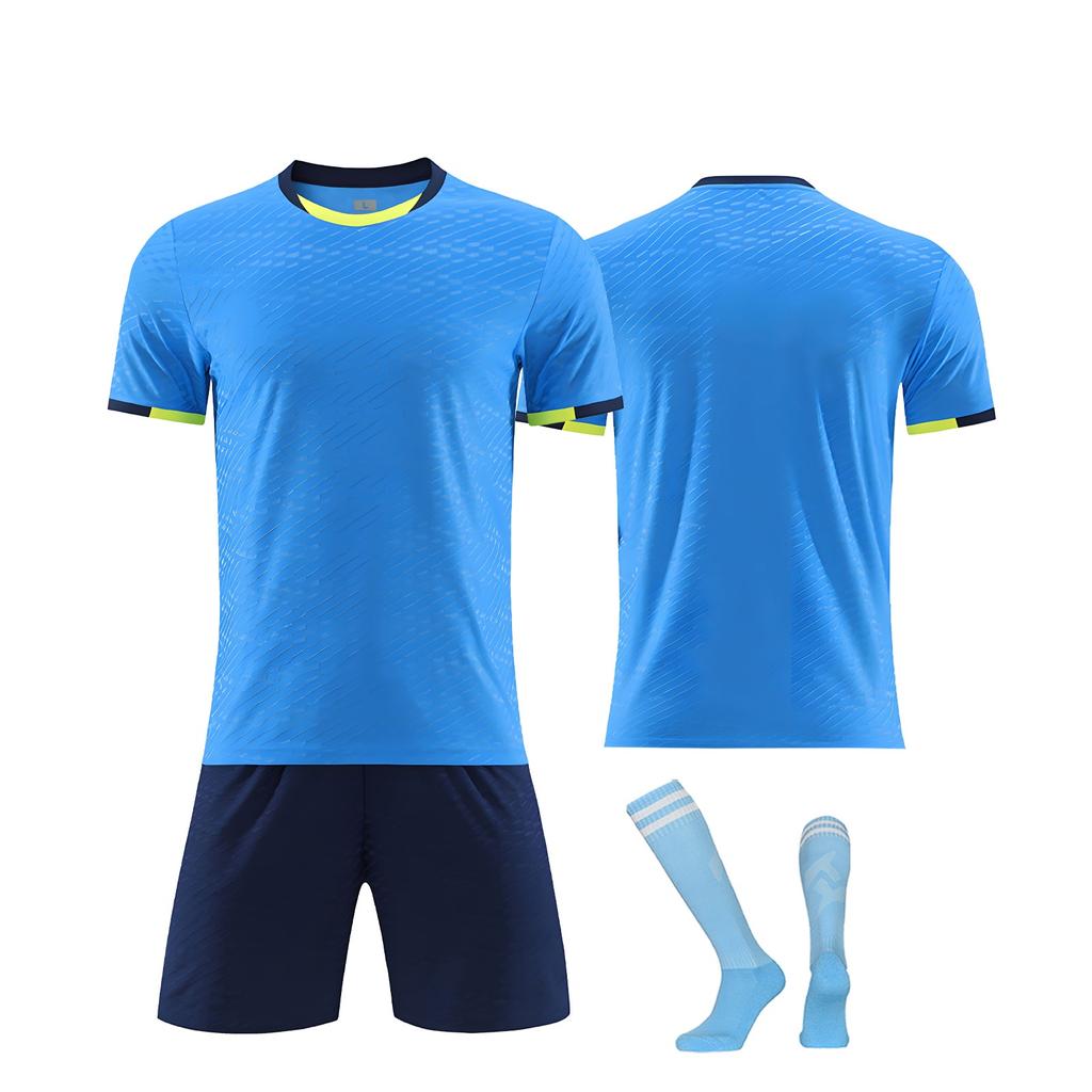 DIY Custom Adult And Children Three-piece Football Uniforms