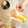 Oil Dispenser For Kitchen,550Ml Leakproof Glass Oil Bottle With Auto Flip Cap,Olive Oil Dispenser For Kitchen Cooking