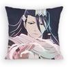 BBleach Kuchiki Byakuya Pillow Case Sofa Living Room Bedroom Headboard Backrest Cushion Square Cushion Nap Time