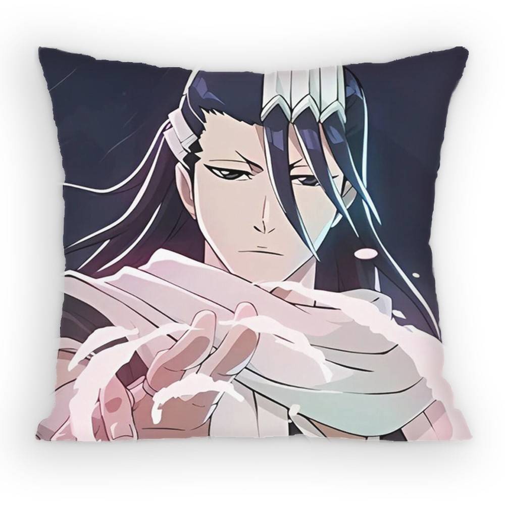 BBleach Kuchiki Byakuya Pillow Case Sofa Living Room Bedroom Headboard Backrest Cushion Square Cushion Nap Time