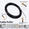 1Roll New 5/10/15/20/25/30M Cable Puller Nylon Electrician Spring Tape Wall Wire Lead 3mm Guide Push Puller Wiring Aid Tool