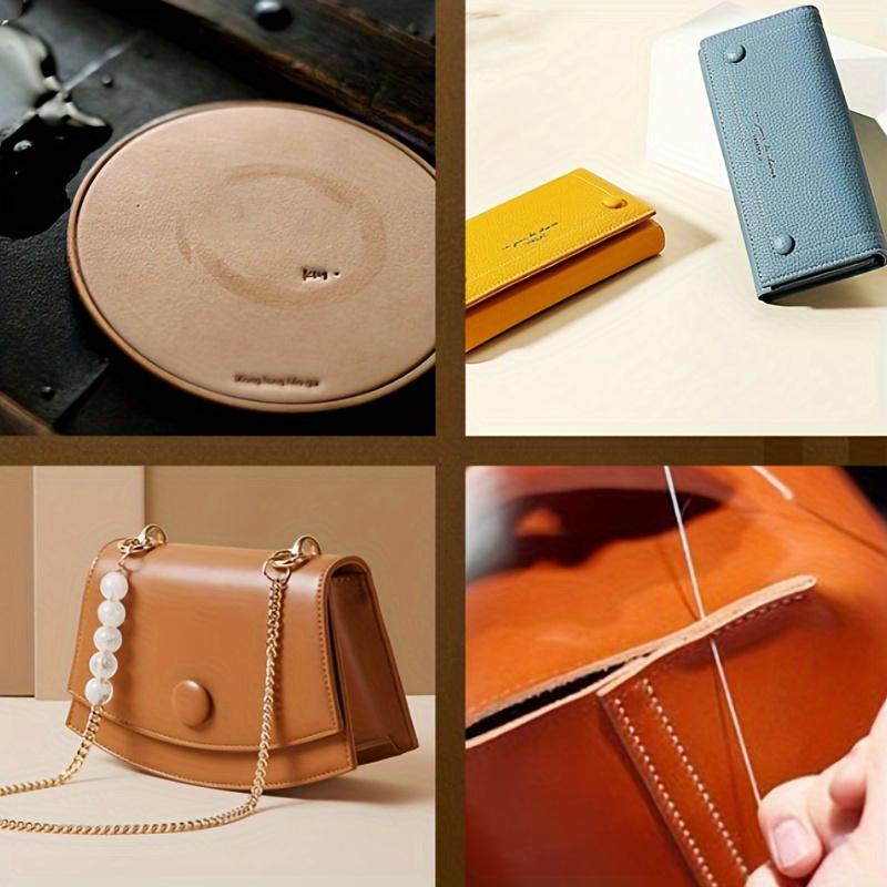 3pcs/set Creative Handmade Leather Printing, Transparent Alphanumeric Seals, Handmade Leather Goods Carving DIY Tools, Leather Engraving Printing Mold