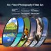 2026 NEW Universal Camera Filter Set for Canon Sony Fuji Nikon Lenses - UV CPL Polarizing ND Star Light Macro Soft Light Filters