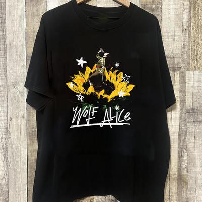 HOT Wolf Alice Black Cotton Unisex S5XL Gift Fans Shirt HRN649 Unisex T-Shirt