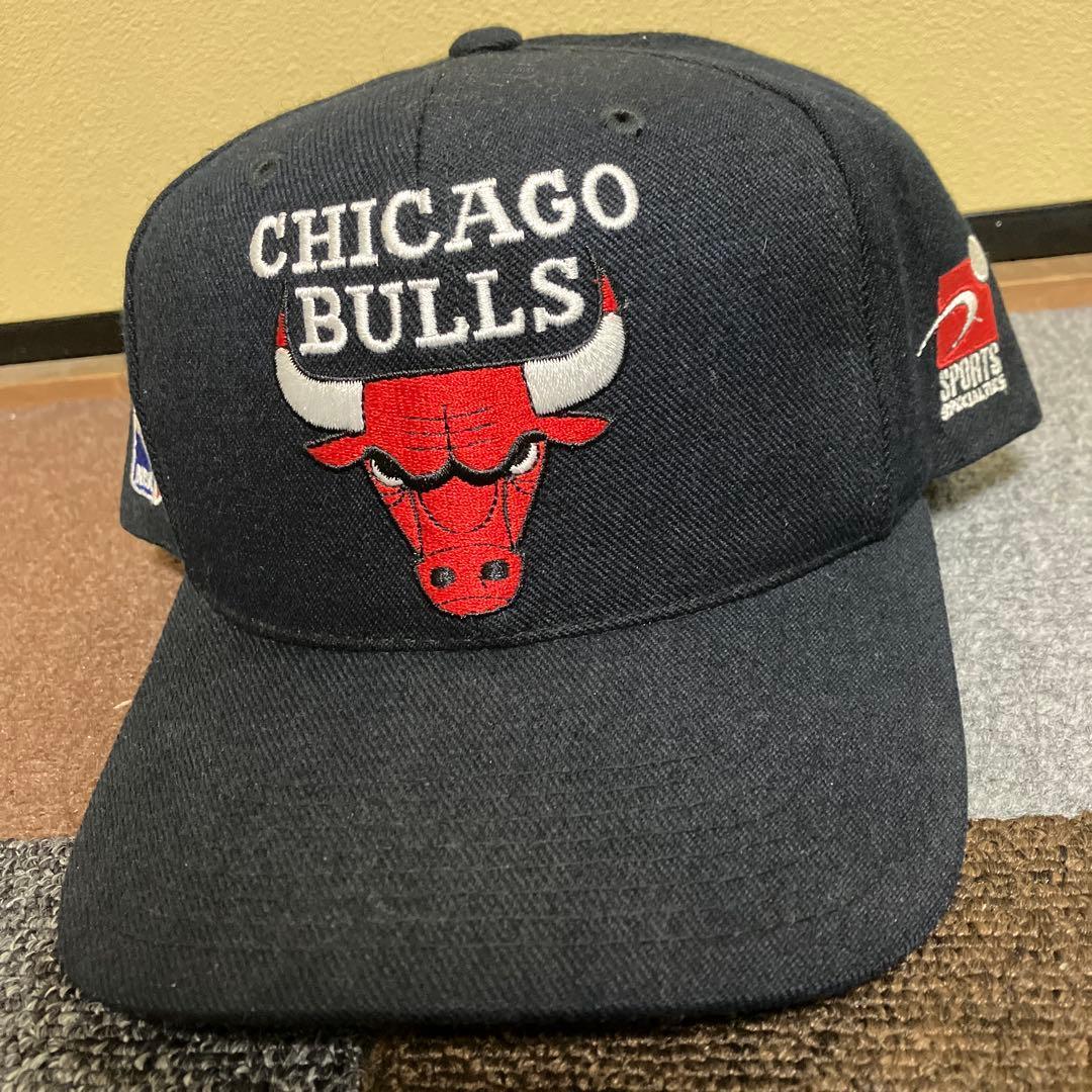 Used Chicago Bulls Cap Black One Size