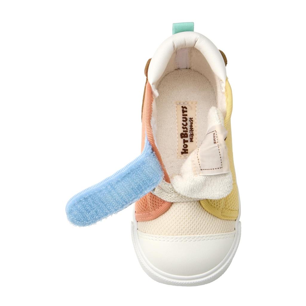 MIKIHOUSE HOT BISCUITS Baby Shoes for Boys and Girls, Size 14.5cm, Yellow, 73-9311-497