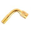 Air Tyre Valve Extension 90 Degree Brass Adaptor Auto Car Tire Stem Extender