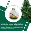 Christmas Ball Ornaments Holiday Mini Sports Scene Ball Decor Hangable Christmas Ornament For Gathering Mantle Fireplace Porch
