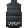 Li Ning Comfortable Casual Simple Letter Print Stand Collar Vest Unisex Vests Black AMRU123-2