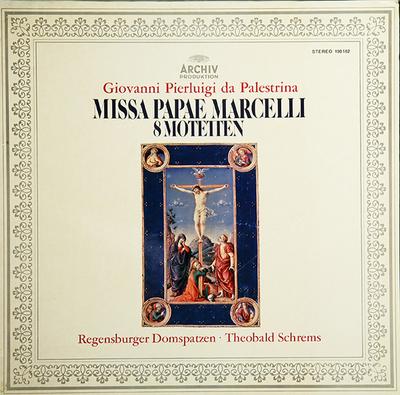Disque Vinyle GIOVANNI PIERLUIGI DA PALESTRINA - - Missa Papae Marcelli / 8 Motets 198182 Archiv Produkti Allemagne Classique Occasion