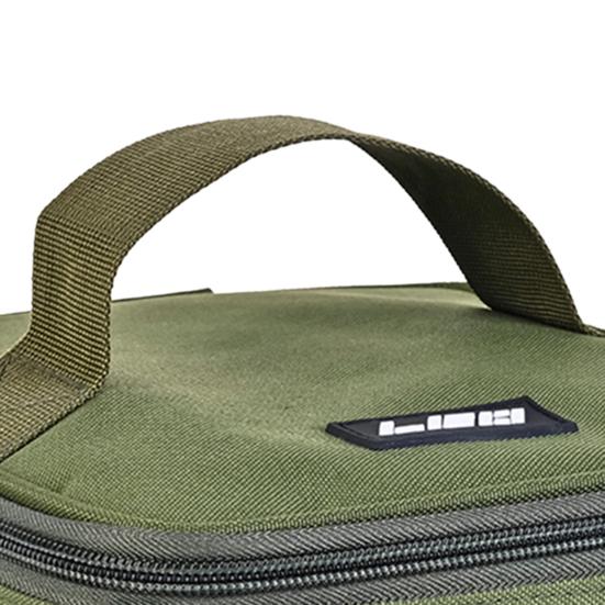 Estojo estéreo portátil para roda de pesca de alta resistência para exterior