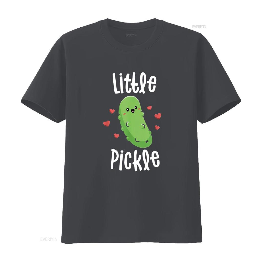Little Pickle Funny T Shirt For Girls Vegan Women s  Fashion Top with Unique Print vintage Washed Unisex streetwear Breathable