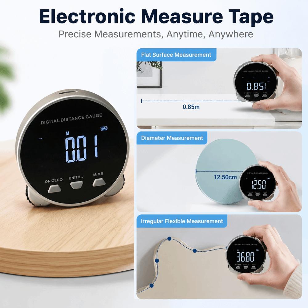 High Accuracy Digital Rangefinder Portable Distance Meter Electronic Tape Measure Length Measuring