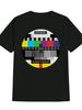 Retro TV Geen Signaal T-shirt Heren Vintage Jaren '90 Testscherm Grafisch T-shirt Esthetisch Streetwear Shirt