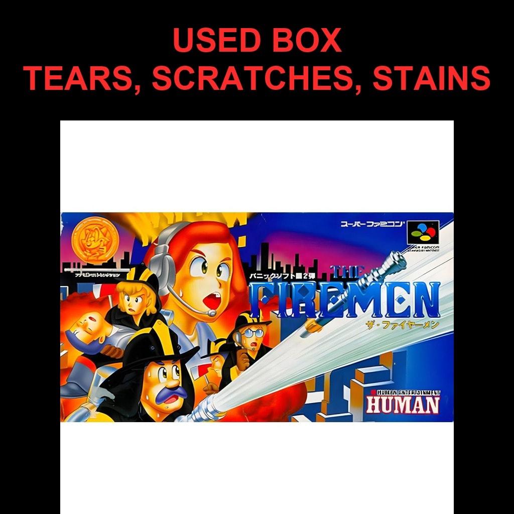 Used The Firemen SFC SNES Super Famicom SHVC-PAFMJ Tested Working Nintendo Adventure Human NTSC-J Super Nintendo Cartridge