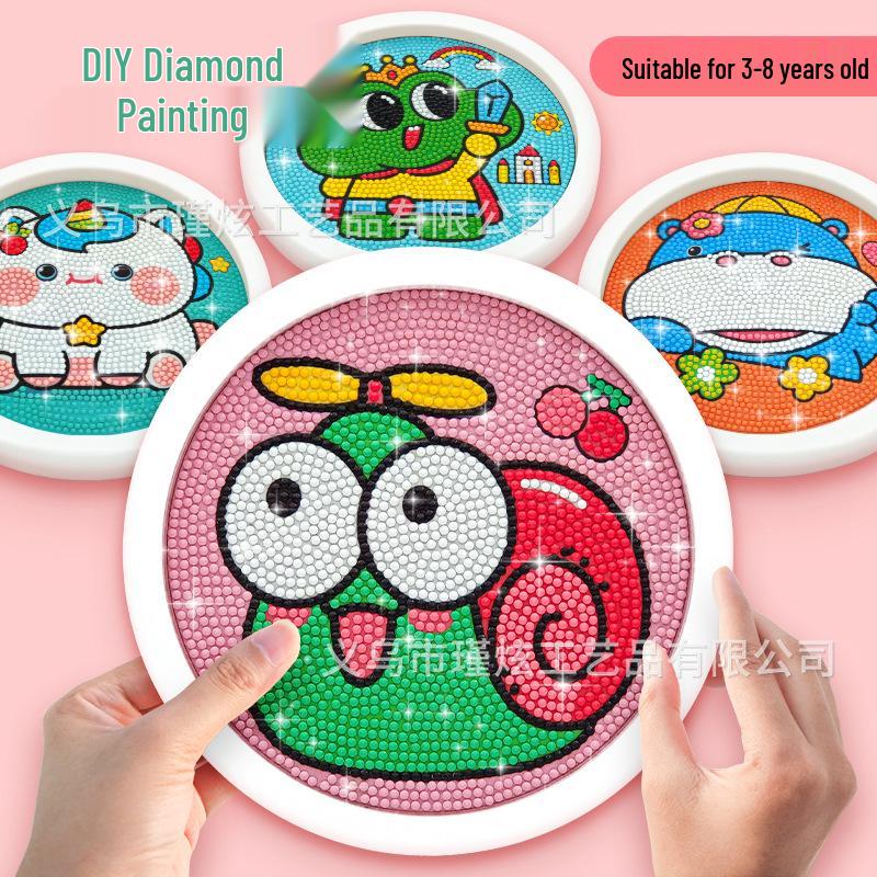 

Animal Style DIY Diamond Painting with Frame: Educational Toy for Kids