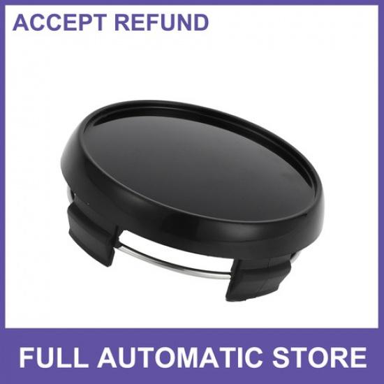

Single Car Wheel Hub Center Cap 65 mm 2.56 OD Center Hub Cover Universal Black