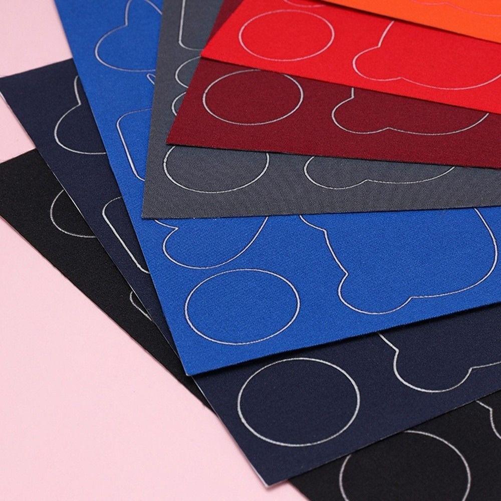 Apparel Applique Self Adhesive Black Patches Thermal Transfer DIY Craft Sewing Fabric Sticker Clothes Repair Holes
