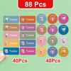 Customizable Personalized Name Labels For School  Office Cost-Effective Multi-Scenario Stickers For Glassware Home Organization