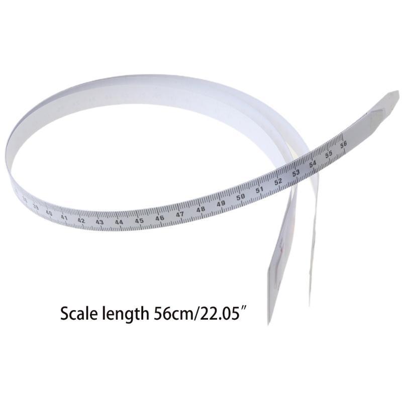  3pcs Practical 22'' Infant for Head Circumference Tape Durable Measure Ruler Plastic for Toddler New Born Baby Hospital