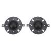 2PCS 25.5mm Replacement Diaphragm Tweeter Voice Coil Speaker Horn DIY Repair Part for 4 Inch Tweeter