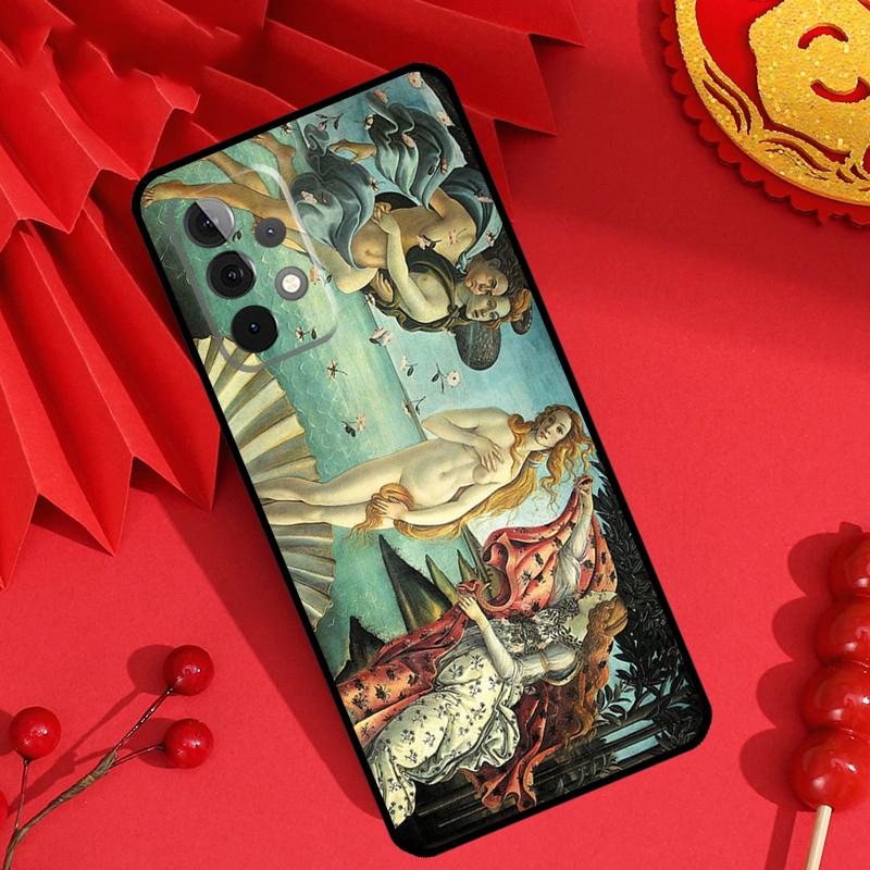 Art Paintings The Birth Of Venus Case For Samsung Galaxy M55 M35 M15 M11 M12 M13 M14 M06 M16 M36 M56 M31 M53 M32 M52 M34 M54
