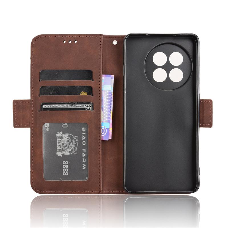 For OnePlus 13R 5G Flip Leather Case Skin Luxury Wallet Multi-card Slot Book Cover For OnePlus ACE 5 ACE 5 Pro 5G Phone Bags