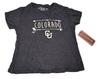 Retro Brand Womens Colorado Buffalo Charcoal Shirt NWT S