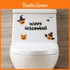 Top-tier Material Halloween Party Diy Witch Stickers Skeleton Ghost Window Wall Decals Decor