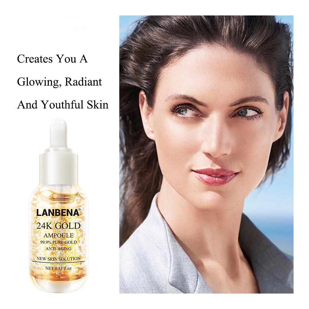 Buy 24K Gold Retinol Ampoule Face Lift Serum Liquid Moisturizing Anti