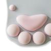 Cat Paw Mouse Pad Multipurpose Cartoon Slip Resistance Ergonomic Mousepad with Wrist Support for