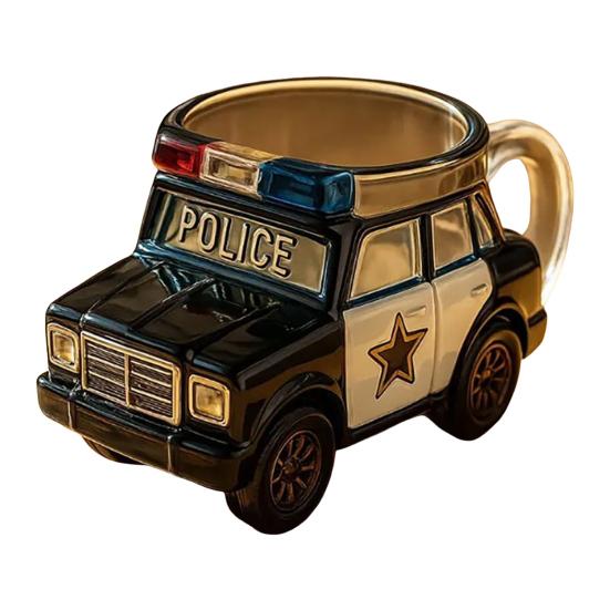 

Стеклянная кружка в форме школьного автобуса 10 унций Новинка Питьевая чашка для детей Коллекционеров Забавный контейнер для напитков на автомобильную тематику B