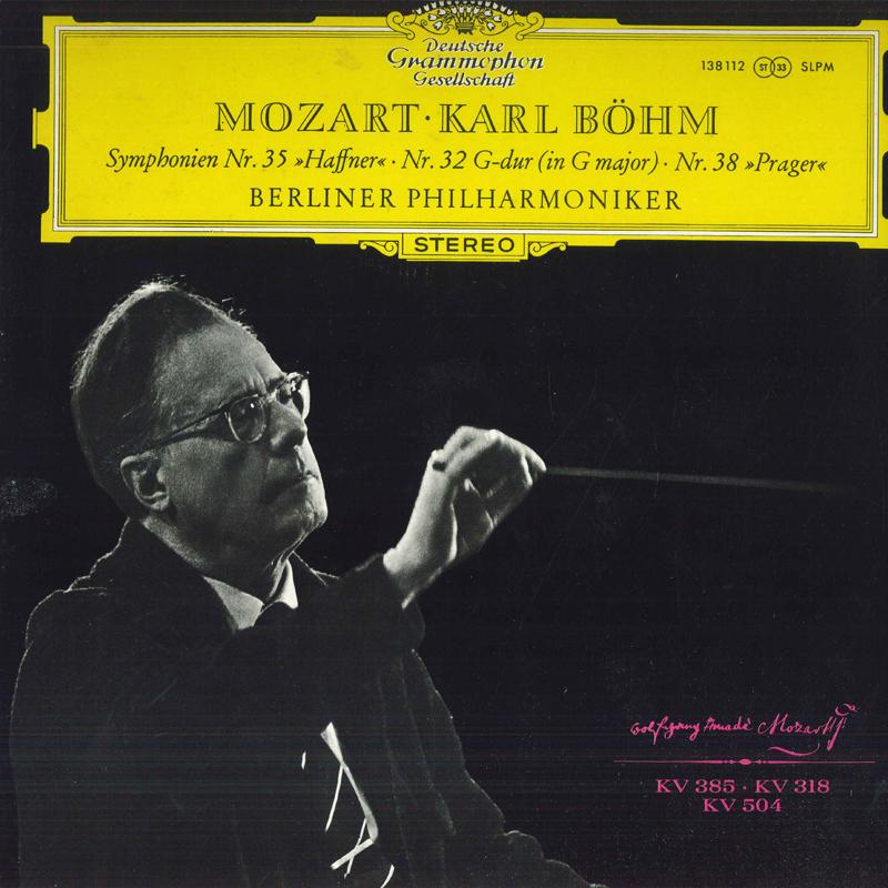 

LP Record WOLFGANG AMADEUS MOZART KARL BHM, - Symphonien Nr. 35 haffner  Nr. 3 138112 DEUTSCHE GRAMMO South Kore Classical Used
