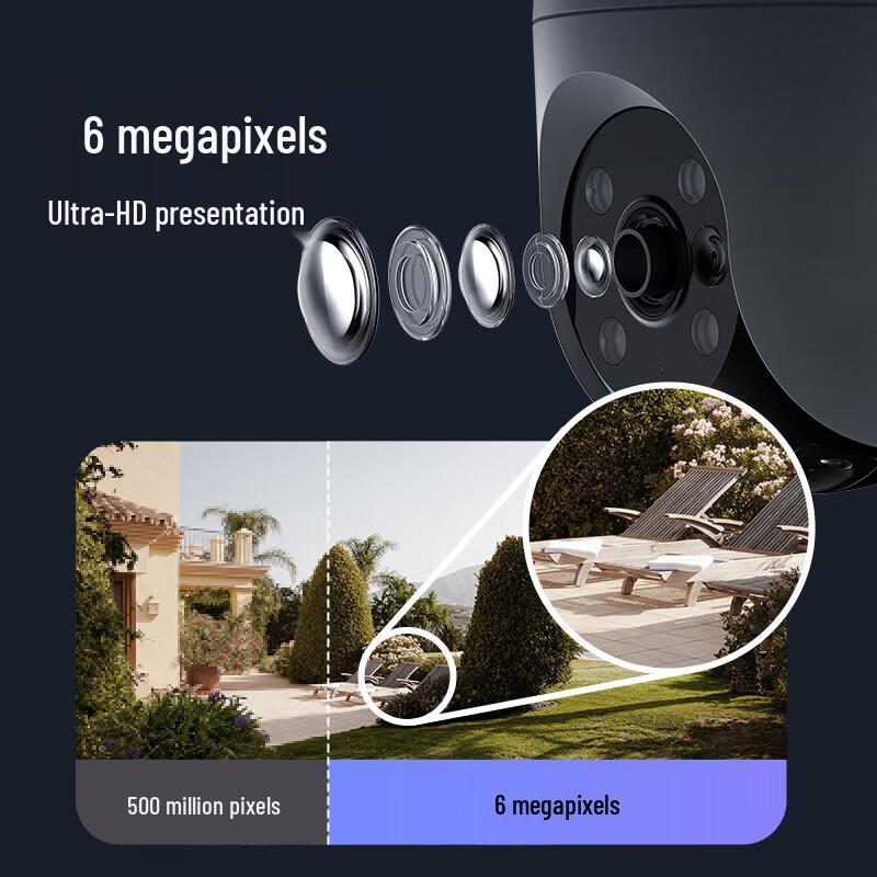 Ezviz C8C 4G Outdoor 3MP PTZ Smart Security Camera (CN version)
