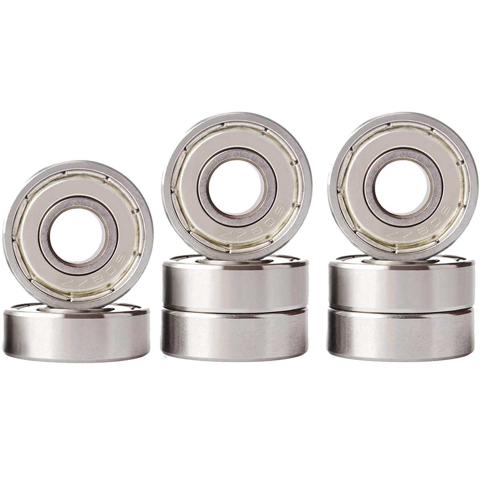 

608 ZZ Rollerball bearings Longboard bearings Roller bearings 8 PCS