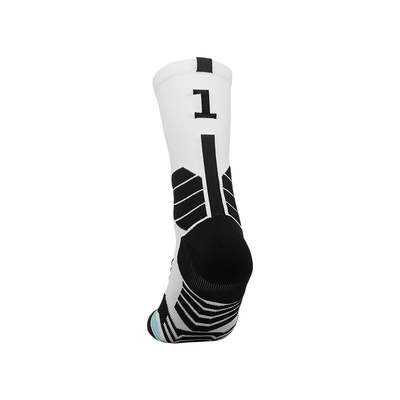

Elite Number Medium Tube Basketball Socks Men S Star Towel Bottom Thickened Running Socks High Top Digital Professional Sports Socks Adultsize(soldindividually)