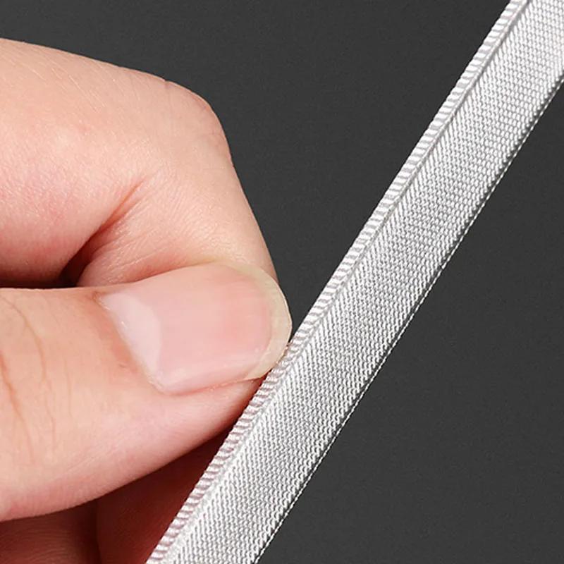 1/2Pcs Professional Nail File Stainless Steel Polishing Block Sanding for Nail Nailfile Manicure Supplies Tools Art Beauty