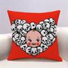 Cartoon KKewpie  Doublesided print Pillow Case for Sofa Living Room Home office Decor Protective Cover