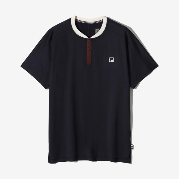 Fila Half Zip ShorT Sleeve T shirT Fs253rs11u002 452