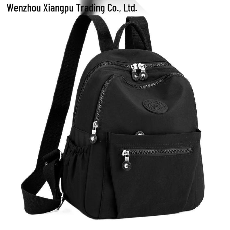 Women's Nylon Backpack: 2025 Fashionable, Lightweight, Large Capacity for Travel, School, or Work